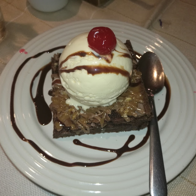 Brownie Chocolate Y Nieve