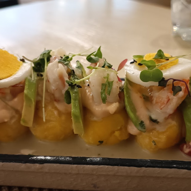 Causa de Langostinos