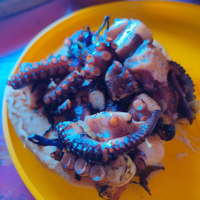 Tostadas de Pulpo