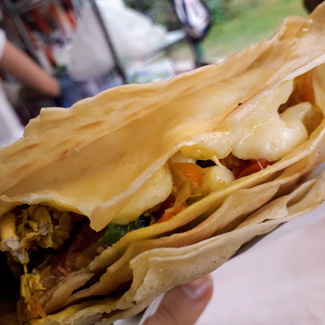 Crepe de Pollo Al Curry