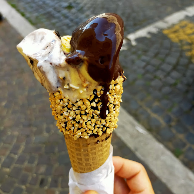 Cialda Croccante E Gelato