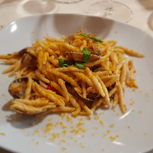 Trofei Con Vongole Calamari Gamberi E Bottarga