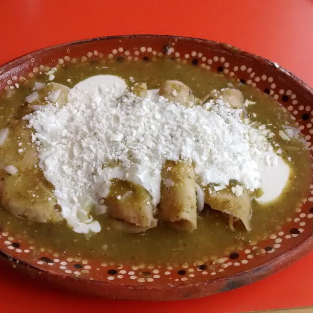 Enchiladas Verdes