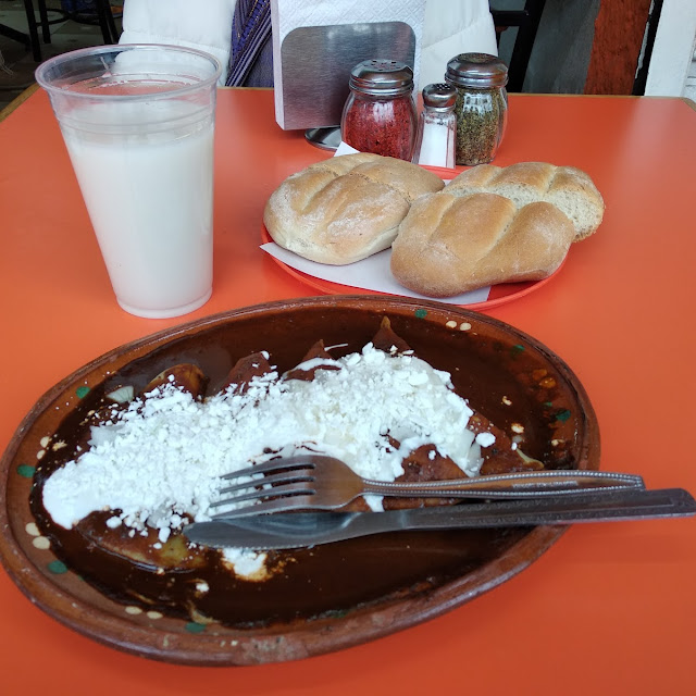 Enchiladas de Mole