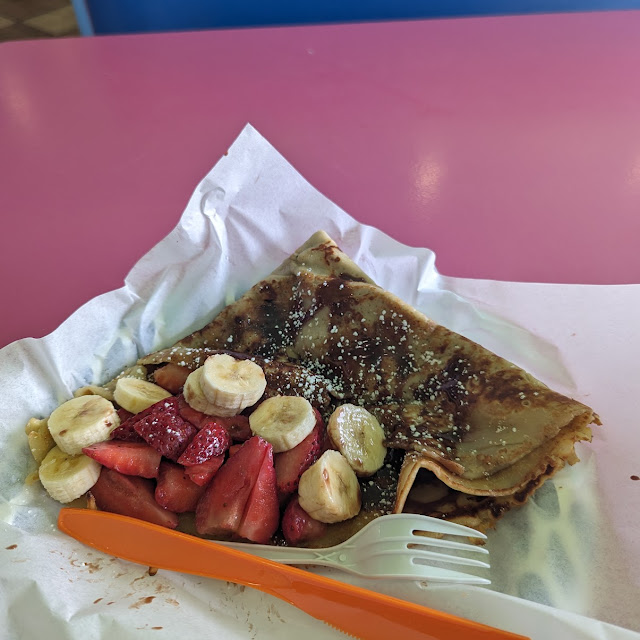 Nutella Crepe with Strawberry and Banana