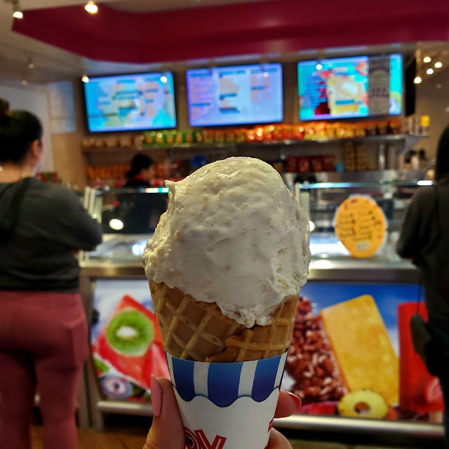 Churro Ice Cream Cone
