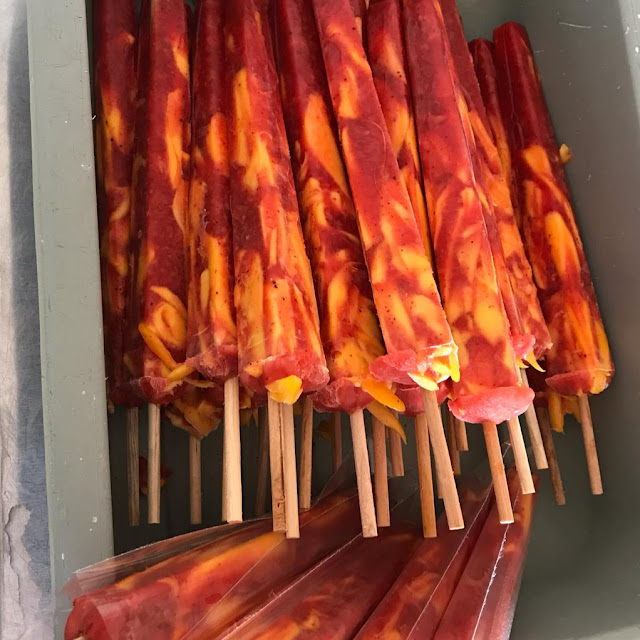 Banderillas de Mango Con Chamoy