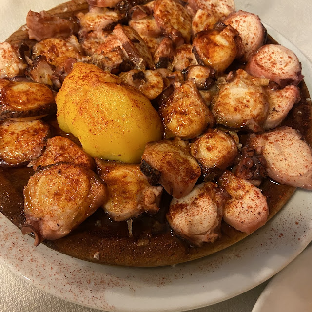 Pulpo A la Gallega Media Ración
