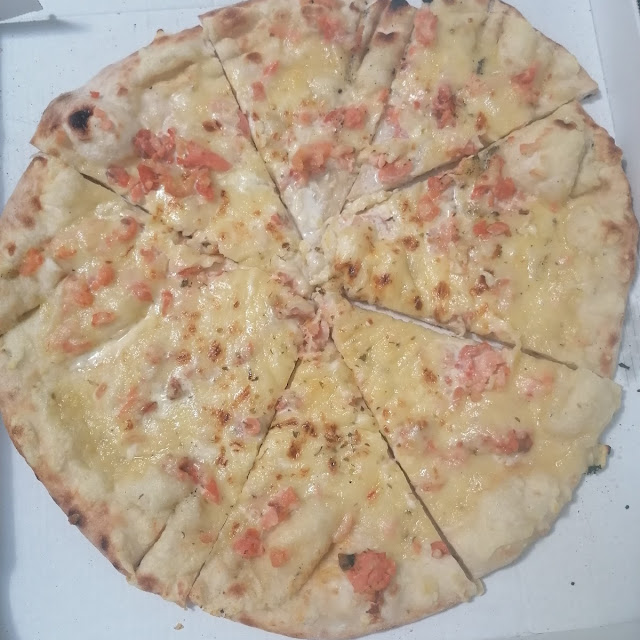 Pizza Saumon