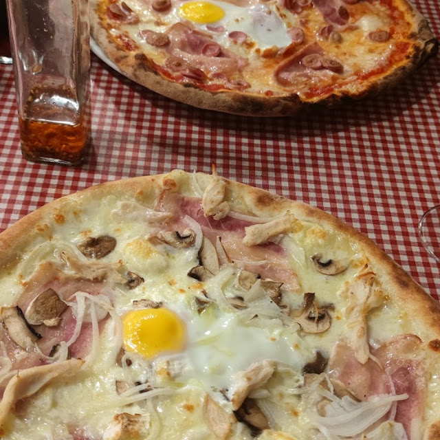Pizza Carbonara