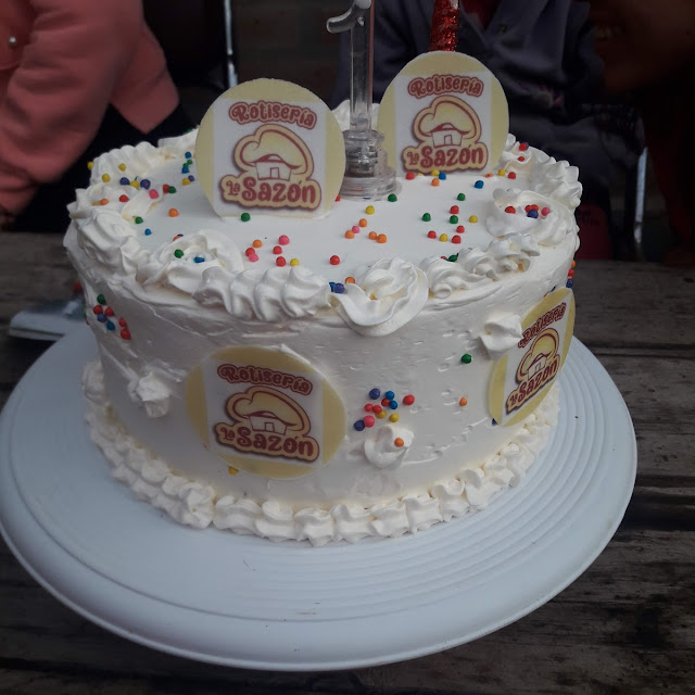 Torta Primer Cumpleaños de la Sazón
