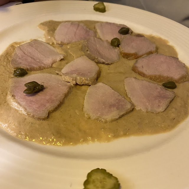 Vitello Tonnato Mal Anders Die Soße Bestand Aus Den Klassikern Mit Senf Und Kapern