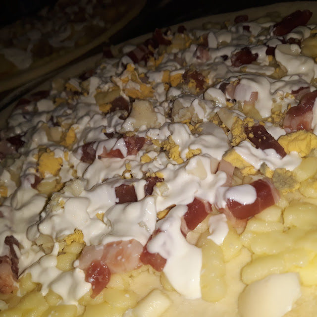 Pizza Carbonara