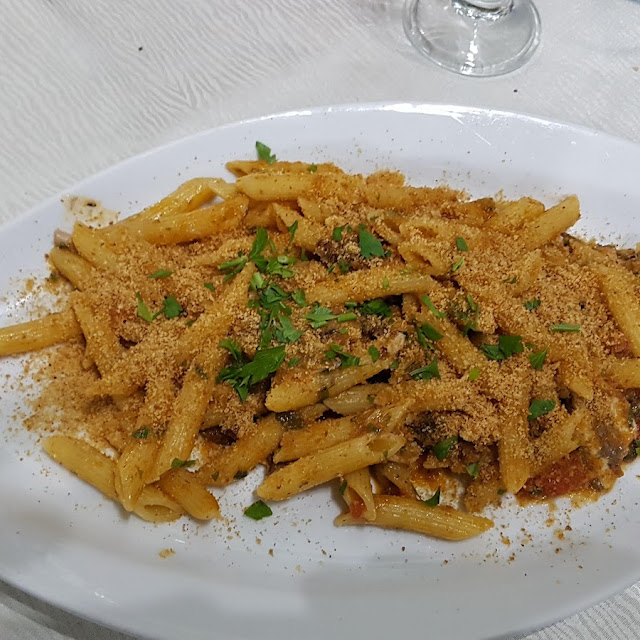 Pasta Con Alici E Pangrattato