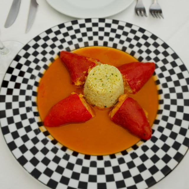 Pimento Stuffed with Fish