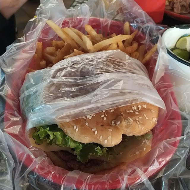 Hamburguesa Con Papas