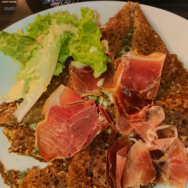 Galette Sarrazin Au Jambon Cru