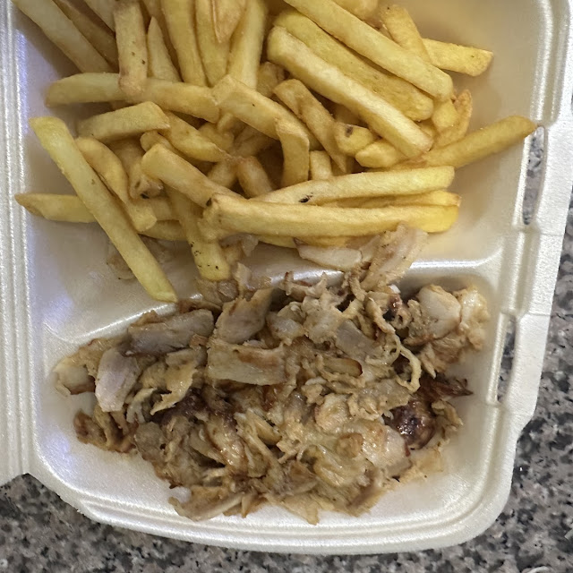 Döner Fleisch Mit Pommes