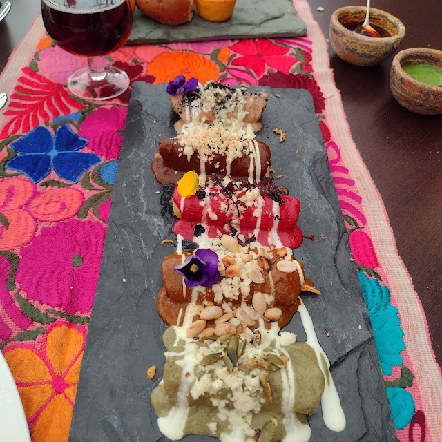 Enchiladas de 5 Moles