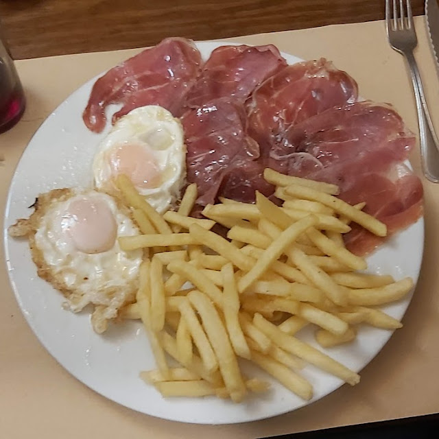 Huevos Fritos Con Jamón Pasado