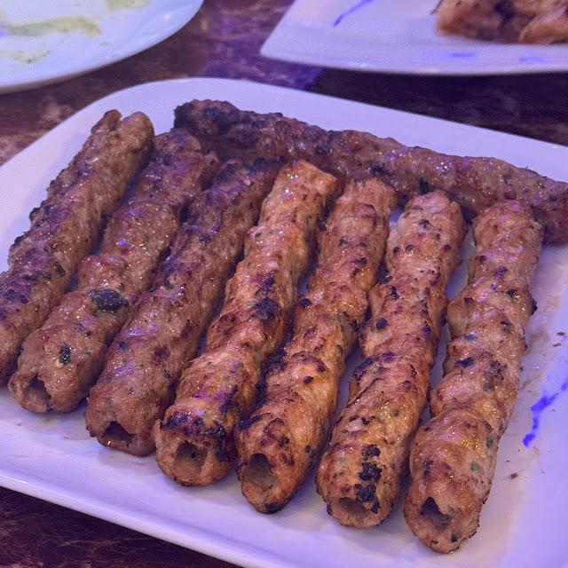 Lamb & Chicken Seekh Kabab Plus Malai Boti