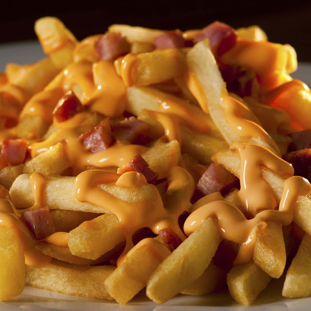 Batata Cheddar E Bacon