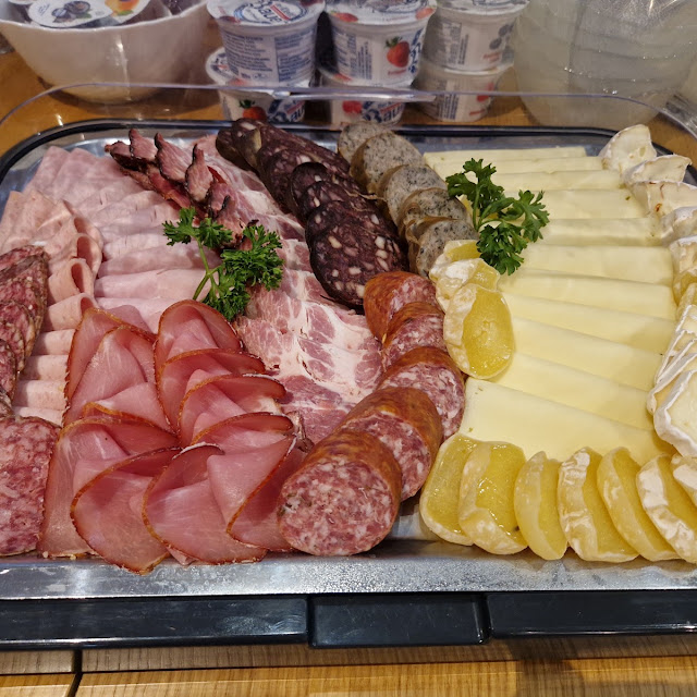 Aufschnittplatte Beim Frühstück