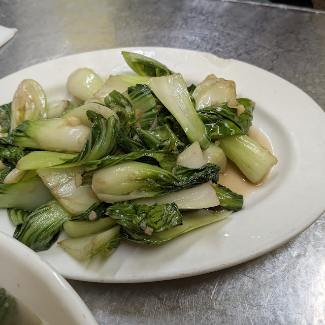 Stir Fried Chinese Leaves with Vinegar