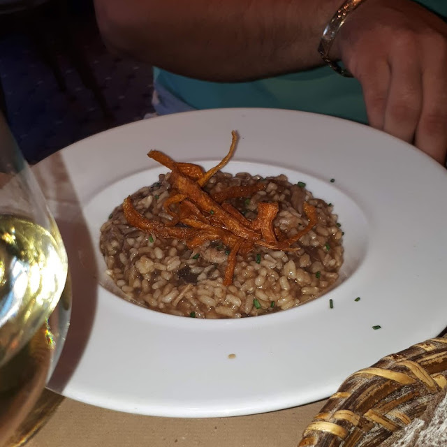 Boletus-Risotto Sweetbreads and Truffle Butter