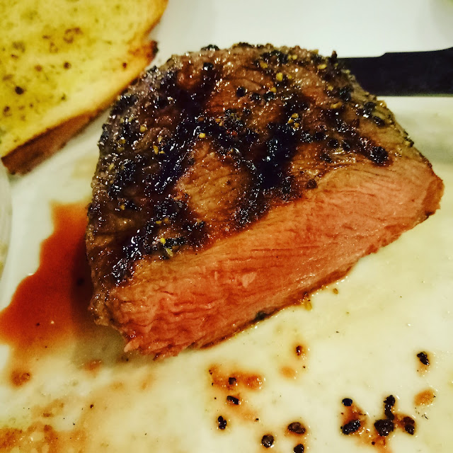 Medium Rare Ribeye Steak