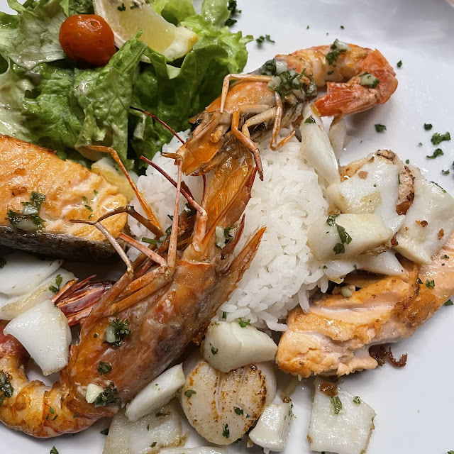 Gambas Saint Jacques