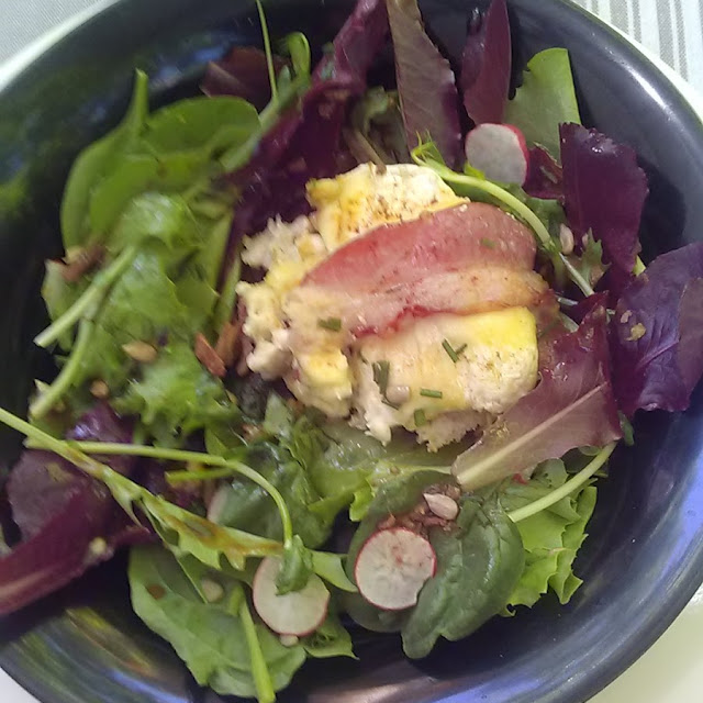 Fromage de Chèvre Avec Lard