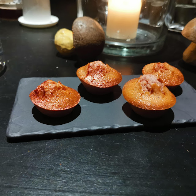 Financier A la Violette