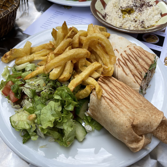 شاورما مع بطاطس