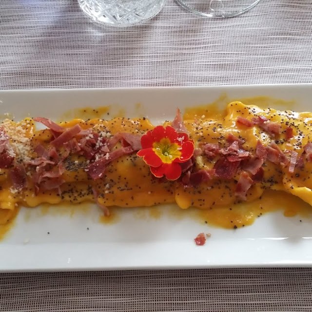 Ravioli Con Crema Di Zucca