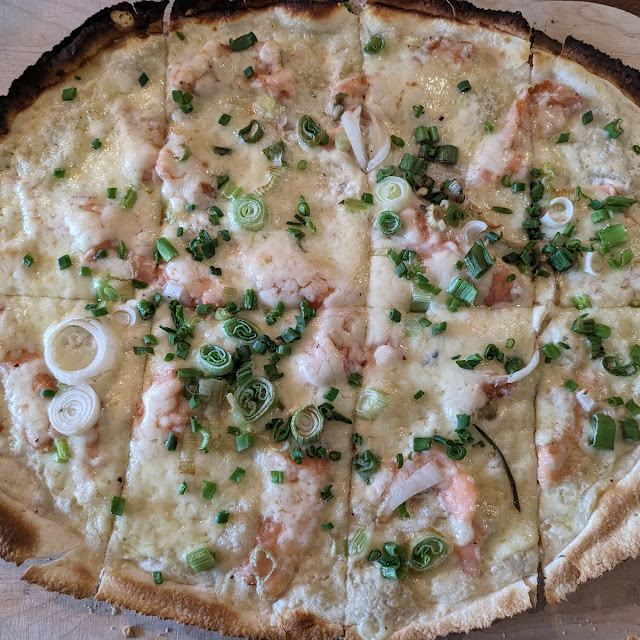 Flammkuchen Lachs