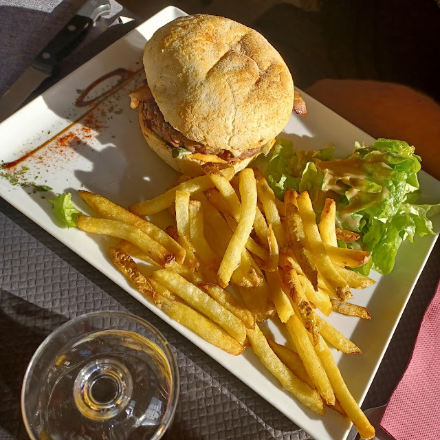 Burger Steak Bacon