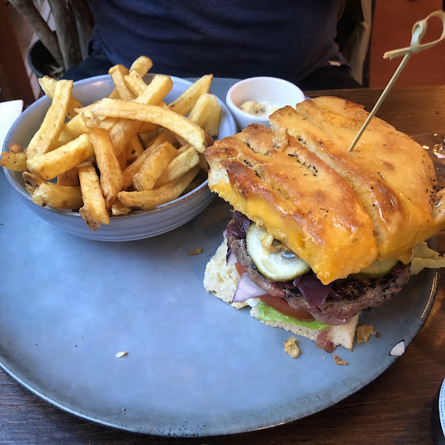 Burger and Fries