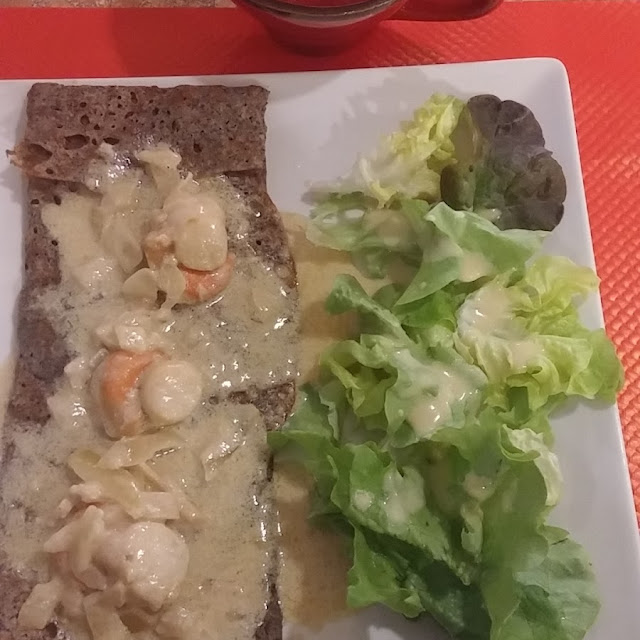 Crêpe Aux Noix de Saint Jacques