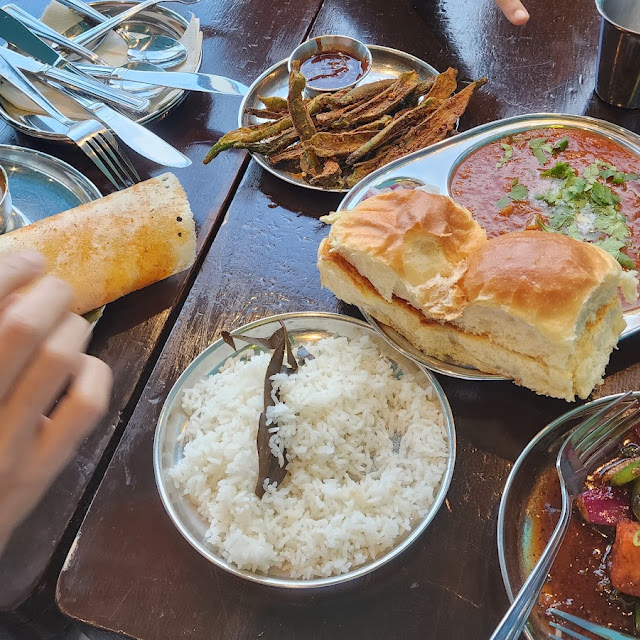 Cheese Pav Bhaji