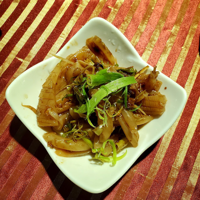 Black Fungus with Jellyfish in Wasabi Sauce