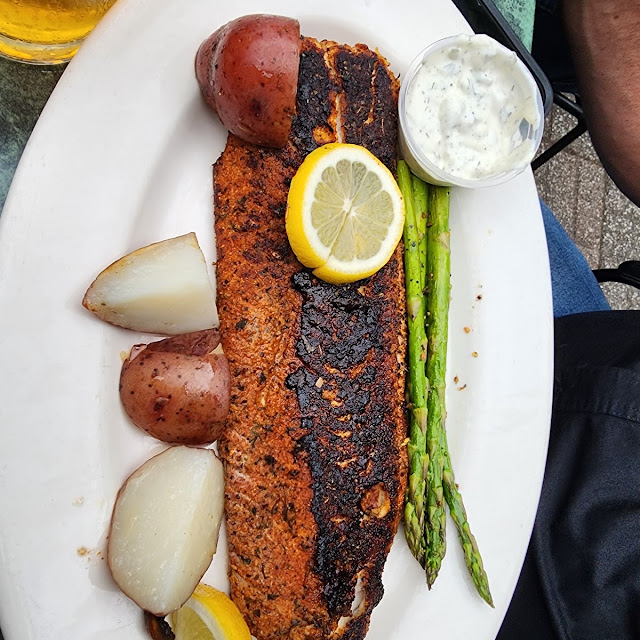 Blackened Great Lakes Whitefish