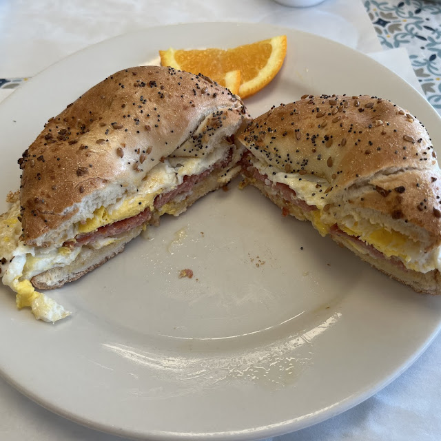 Pork Roll Egg and Cheese Sandwich