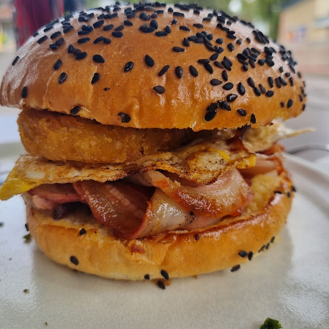 Egg and Bacon Roll