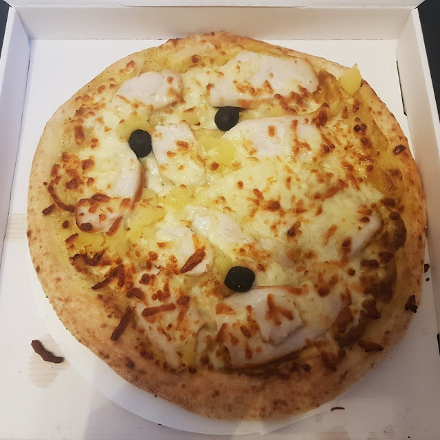 Pizza Poulet Curry