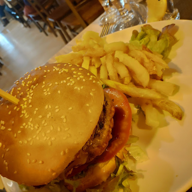 Burger and Fries