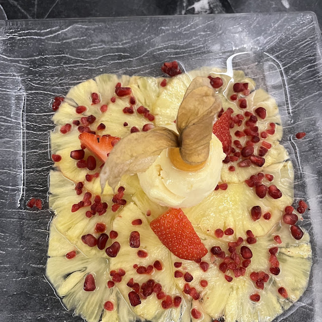 Carpaccio D Ananas Au Rhum