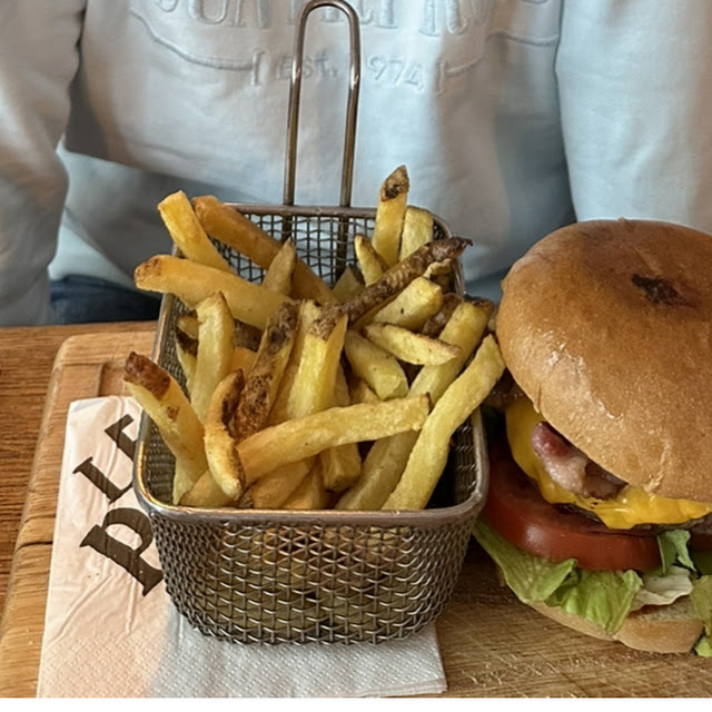 Blueburger Frites