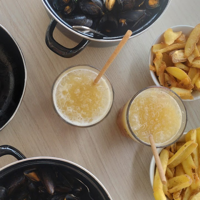 Moules Frites Sauce Fourme d'Ambert