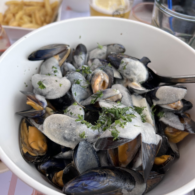 Moules Roquefort